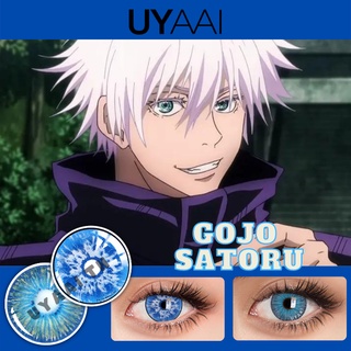 Uyaai คอนแทคเลนส์ 14.5 มม. สําหรับคอสเพลย์ อะนิเมะ Gojo Satoru