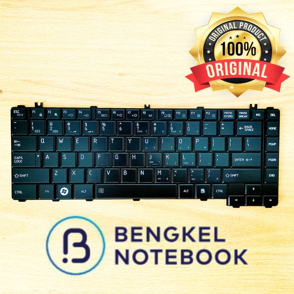 Toshiba Satellite C600D C640 C640D C645 C645D L630 L635 L730 L735 L640 L740 L745 L600 แฟลชคีย์บอร์ด
