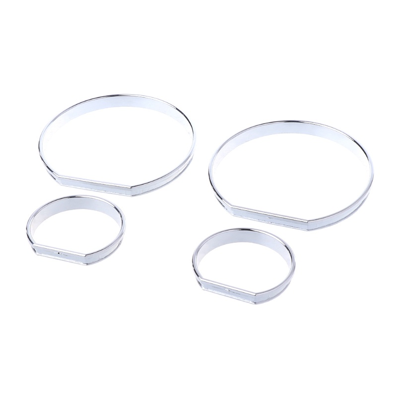 EV Chrome Gauge Dash Dial แหวน Bezel Trim Speedometer AC M-Tech สําหรับ E46 สําหรับ M M3