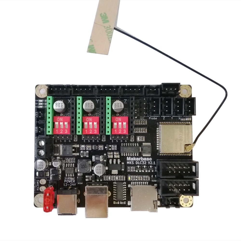 【In Stock】grbl 32 bit CNC shield controller ESP32 WIFI MKS DLC32 V2.1 offline control board TS24 touchscreen for CNC eng #8