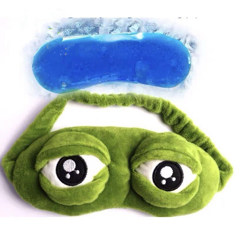 NECE eye mask แผ่นความเย็น ผ้าปิดตา หน้ากากปิดตา หน้ากากตากบ นอนหลับ ผ้าปิดตาพร้อมเจล ลายน่ารัก​กวนๆ