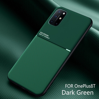 Fashion Soft TPU Casing OnePlus 8T Matte Silicone Back Cover 1+8T Full Protection Anti-Slip Case