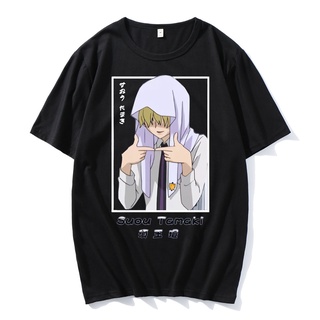 【100% cotton】เสื้อยืด ผ้าฝ้ายแท้ พิมพ์ลาย Ouran High School Host Club สไตล์ญี่ปุ่น สตรีท ทรงหลวม สําหรับคู่รัก