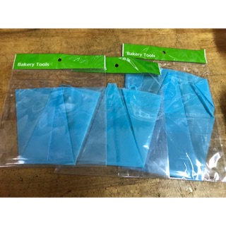 ถุงบีบ ซิลิโคน สีฟ้า S-30 ซม/M-35 ซม/L-45ซม