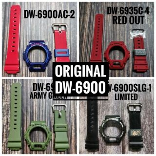 Dw-6900 G-SHOCK กรอบและวงดนตรี เรซินคุณภาพ. มีจํานวนจํากัด