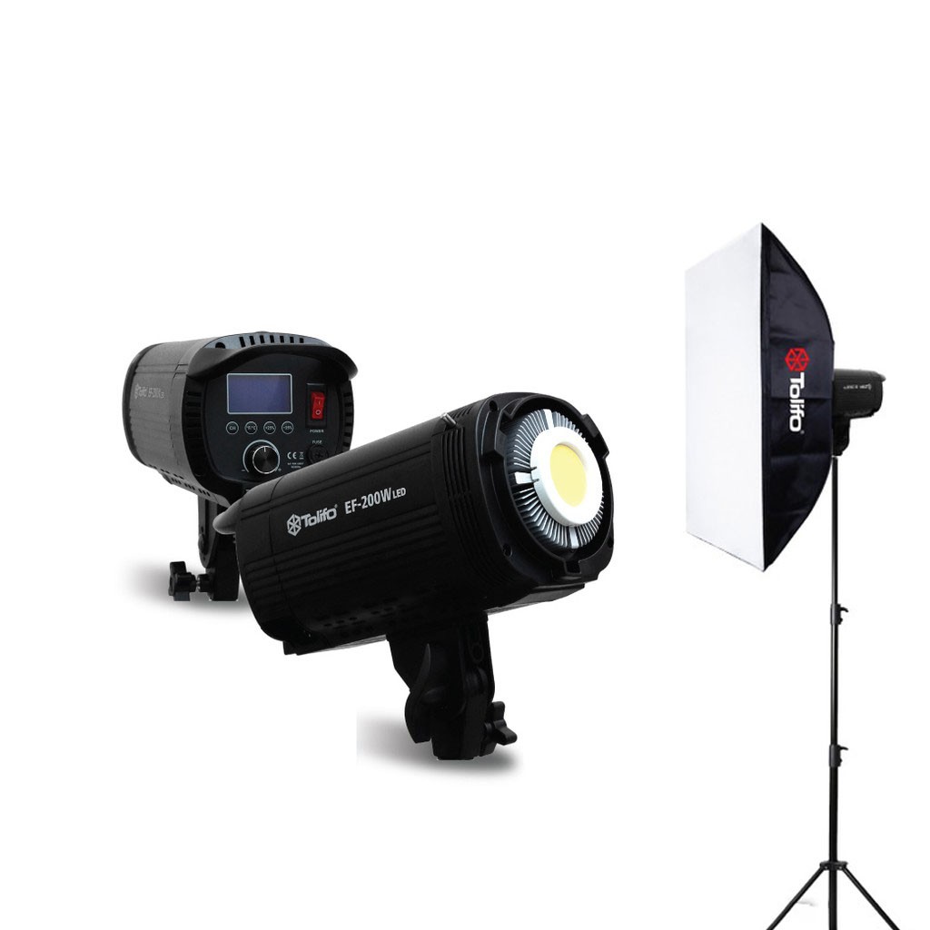 Tolifo LED Studio Light EF -200W บริการเก็บเงินปลายทาง