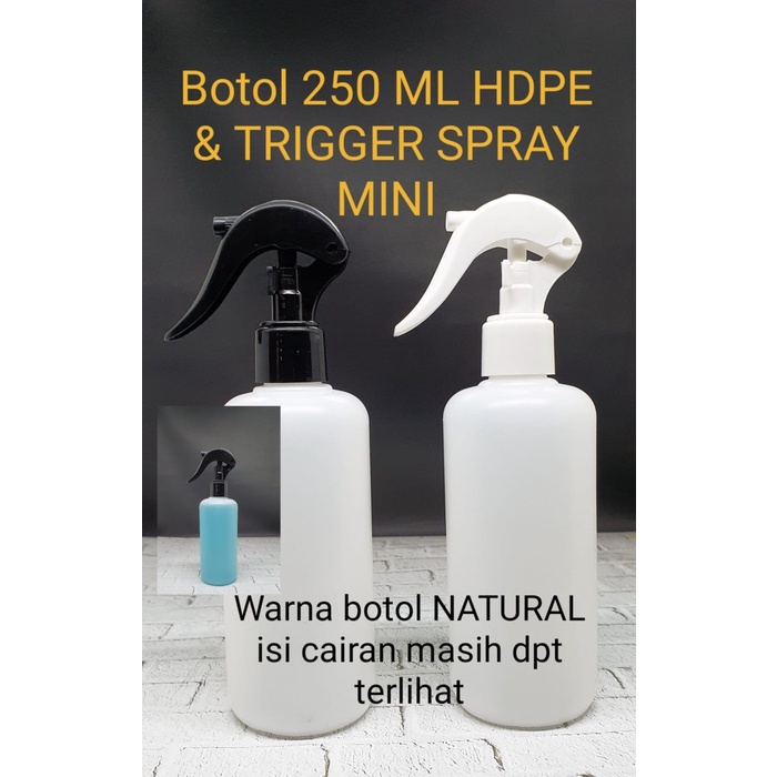 275 ML HDPE BOTTLE SPRAYER MULTIPURPOSE BOTTLE HANDSANIZER