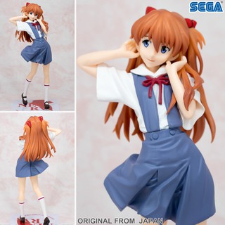 Figure งานแท้ Original ฟิกเกอร์ โมเดล Sega Neon Genesis Evangelion อีวานเกเลียน Soryu Asuka Langley โซริว อาสึกะ แลงเลย์