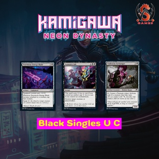 Kamigawa Neon Dynasty Singles Black U C