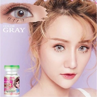 Little Vampire / Vampire / Vampire Twilight GRAY มินิ บิ๊กอาย ตาฝรั่ง สีเทา สายฝอสุด Mini Bigeyes คอนแทคเลนส์ แวมไพ ตาผี