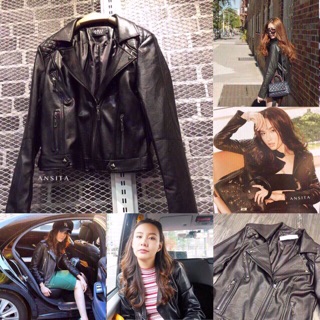 แจ๊คเก็ตหนัง (Zara Leather Jacket)