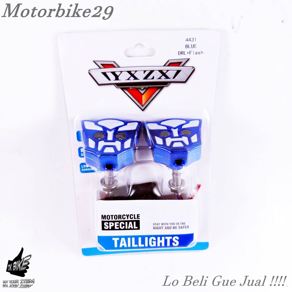 Mata Transformer Eagle Eyes LED Blue Eagle Eye Light