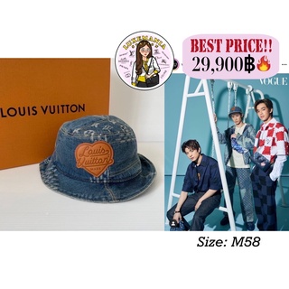 👜: New!! Louis Vuitton Bob Denim Made M58 Blue‼️ก่อนกดสั่งรบกวนทักมาเช็คสต๊อคก่อนนะคะ‼️