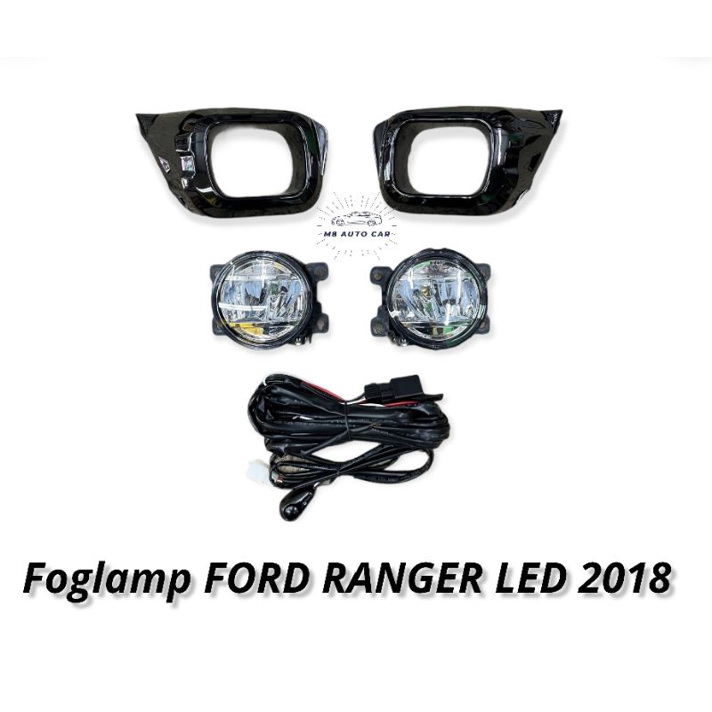 ไฟตัดหมอก ford ranger 2018 2019 2020 2021 สปอร์ตไลท์ ฟอร์ด เรนเจอร์ foglamp Ford Ranger 2018-2021