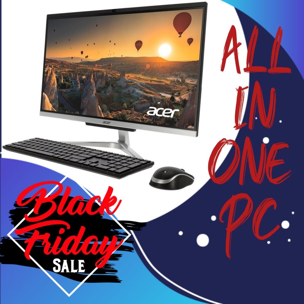 ALL IN ONE PC AIO Acer Aspire intel Core i3-1115G4 (RAM8GB)(3.0GHz up to 4.1GHz, 6MB Intel Smart Cac