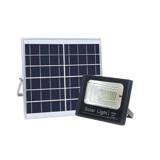 Solar LED สปอตไลท์ โซล่าเซลล์ รุ่น 40W JD8840 ไฟแรงแน่นอน Light แสงสีขาว