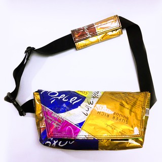 Khao Shong Upcycled Belt Bag กระเป๋าสะพายคาดอกเขาช่อง (Waterproof)