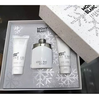 Set น้ำหอมแท้💦 Mont Blanc Legend Spirit 3ชิ้น