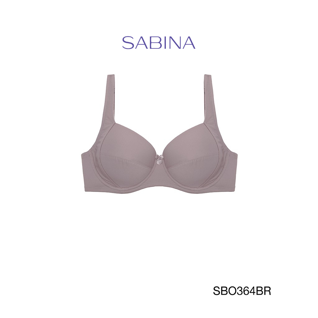 Sabina ซาบีน่า เสื้อชั้นใน (มีโครง) รุ่น Function Bra รหัส SBO364BR สีน้ำตาล