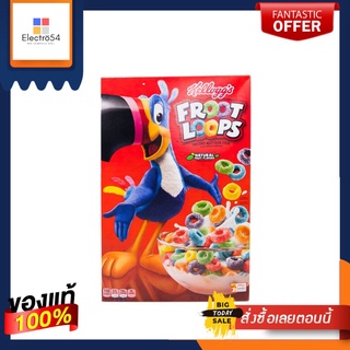 เคลล็อกส์ฟรอทลูปซีเรียล 345 กรัม/Kelloggs Froot Loops Cereal 345gKelloggs Froot Loops Cereal 345g/Kelloggs Froot Loop