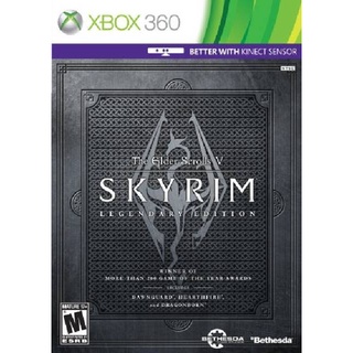 The Elder Scrolls V Skyrim Legendary Edition xbox360 *มี2แผ่น* แผ่นเกมXbox360 แผ่นไรท์สำหรับเครื่องที่แปลงแล้ว