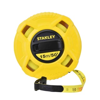 STANLEY เทปวัดสายไฟเบอร์ 15 เมตร [34-260]