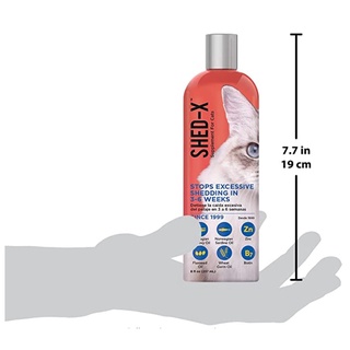 Shed-X Dermaplex for cat วิตามินลดขนร่วง บำรุงผิวหนัง 237 ml. (วิตามินแมว)