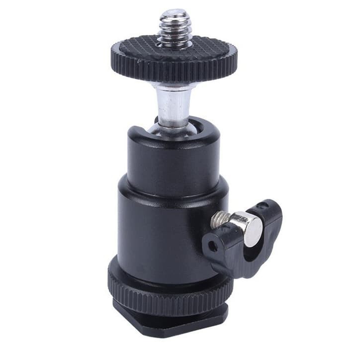 TaffSTUDIO Hot Shoe 1/4 ขาตั้งกล้อง หัวบอลกล้อง - QM3621