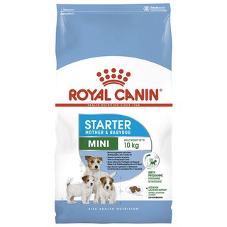 Royal Canin Mini Starter Mother &amp; baby Food อาหารลูกสุนัข หลังหย่านม และแม่สุนัข  ขนาด 1kg 778657