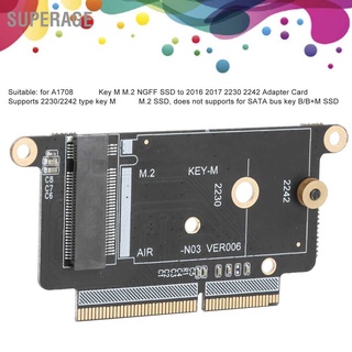 อะแดปเตอร์ A1708 Nvme Key M . 2 Ngff Ssd To 2016 2017 2230 2242 การ์ดสําหรับแล็ปท็อป 1708