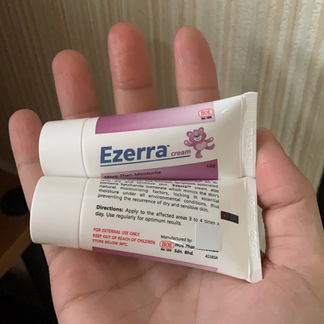 Ezerra Cream 10 g. ( ไม่มีกล่องน้ะครับ เพราะเป็นขนาด 10 g. )