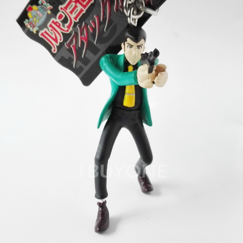 ลูแปง III พวงกุญแจ ฟิกเกอร์ โมเดล อนิเมะ ของหายาก Lupin the Third 3rd FIGURE Model BANPRESTO ของแท้ญ