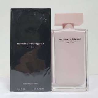 Narciso Rodriguez  for Her EDP 100 ml กล่องซีล(เช็คสต้อคก่อนทำรายการนะคะ)