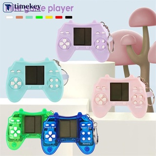 Timekey พวงกุญแจเครื่องเล่นเกมอิเล็กทรอนิกส์ ขนาดเล็ก 26 เกม N2O5