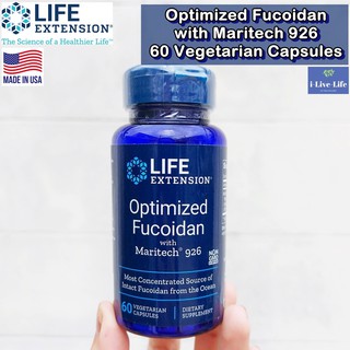 ฟูคอยแดน Optimized Fucoidan with Maritech 926 60 Vegetarian Capsules - Life Extension