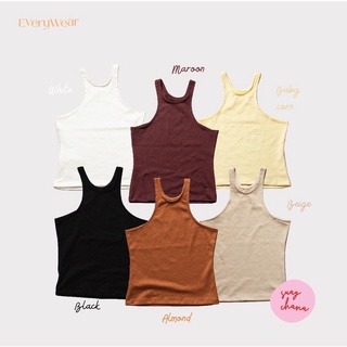 Everywear เสื้อกล้ามเว้าไหล่ เว้าแขน 2สไตล์ในตัวเดียว Ew-102