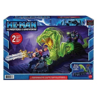 MATTEL MASTERS OF THE UNIVERSE HE-MAN ANIMATED SNAKE MOUNTAIN PLAYSETรุ่นHBL79 จ้าวแห่งจักรวาล HE-MAN