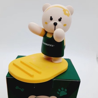 (ส่งฟรีEMS พร้อมส่งในไทย) Starbucks Bearista ที่วางมือถือ น้องหมีสตาร์บัคส์ (ของแท้)