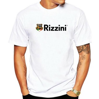 เสื้อผ้าผชRizzini guns เสื้อยืดลําลอง แขนสั้น พิมพ์ลายโลโก้ High Street พลัสไซซ์ สําหรับผู้ชายS-5XL