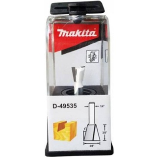 ดอกเร้าเตอร์ยี่ห้อ MAKITA แท้ๆ รุ่น D-49535 ดอกหางปลา 3/8" ก้าน 1/4"