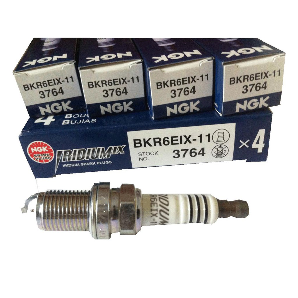 NGK IRIDIUM IX BKR6EIX-11 3764 - Wira 1.6/1.8,Waja MMC,SERENA C24 2.0,Honda,Kia,Suzuki