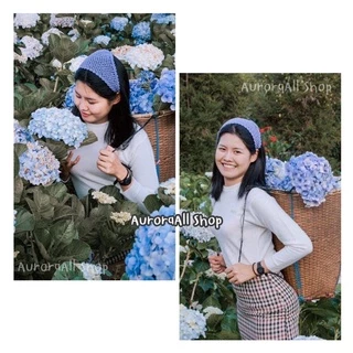 ถูกที่สุดดด‼️ 🌈Aurora🌈ผ้าโพกผมสามเหลี่ยม