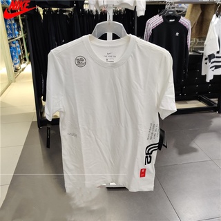 Nike ของแท้ 100% เสื้อยืดแขนสั้น พิมพ์ลายบาสเก็ตบอล Kyrie Irving สําหรับผู้ชาย CD0928