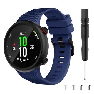 สายนาฬิกาข้อมือ ชนิดซิลิโคน สำหรับ Garmin Forerunner 45 45S