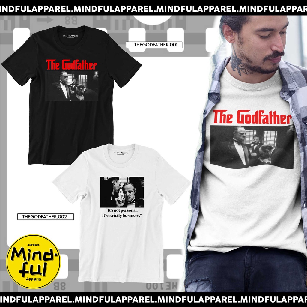 THE GODFATHER GRAPHIC TEES | MINDFUL APPAREL T-SHIRTเสื้อยืด