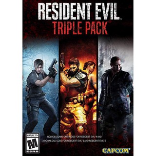 RESIDENT EVIL TRIPLE PACK (ภาค 4 5 6) (PC GAME) USB Flash drive