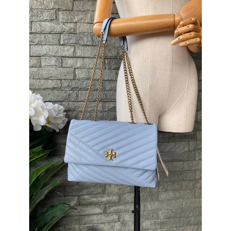 TORY BURCH KIRA CHEVRON CONVERTIBLE SHOULDER BAG