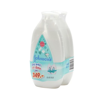 จอห์นสัน โลชั่น มิลค์&amp;ไรซ์ 500 มล. (2 ขวด) Johnsons Milk &amp; Rice Lotion 500 ml (2 bottles)