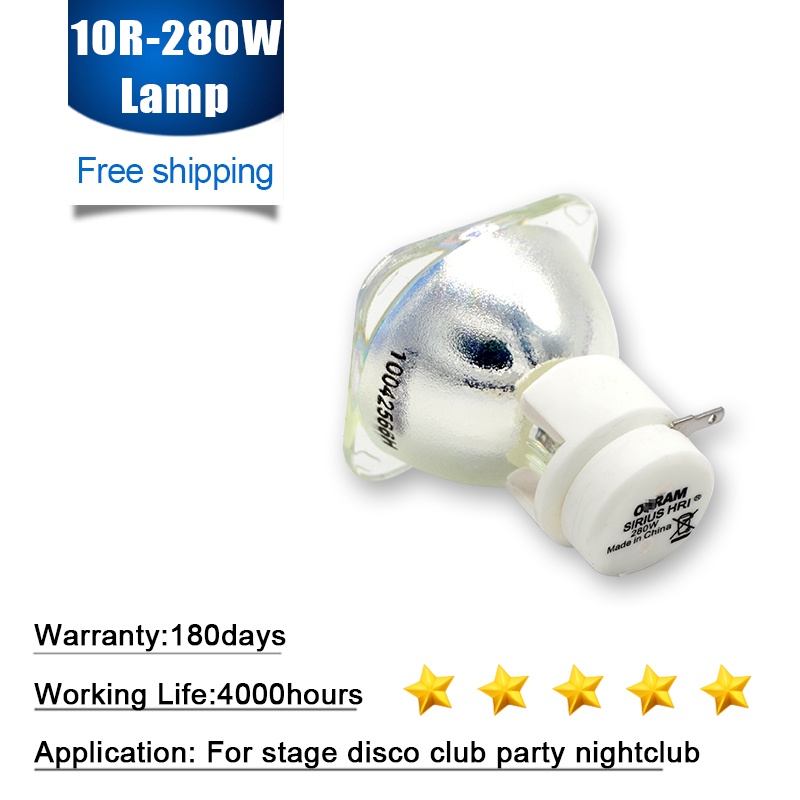 Kaita 10R 280W LAMP moving beam 280 lamp 10r beam 280 10r metal halide lamps msd platinum 10r lamp