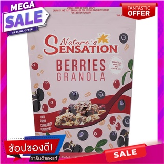 เนเจอร์เซ็นเซชั่นเบอร์รี่กราโนล่า 454กรัม Nature Sensation Berry Granola 454 grams